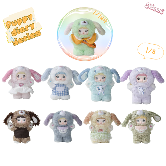 Nommi-Puppy diary Series plush blind box（Nommi V5 ）