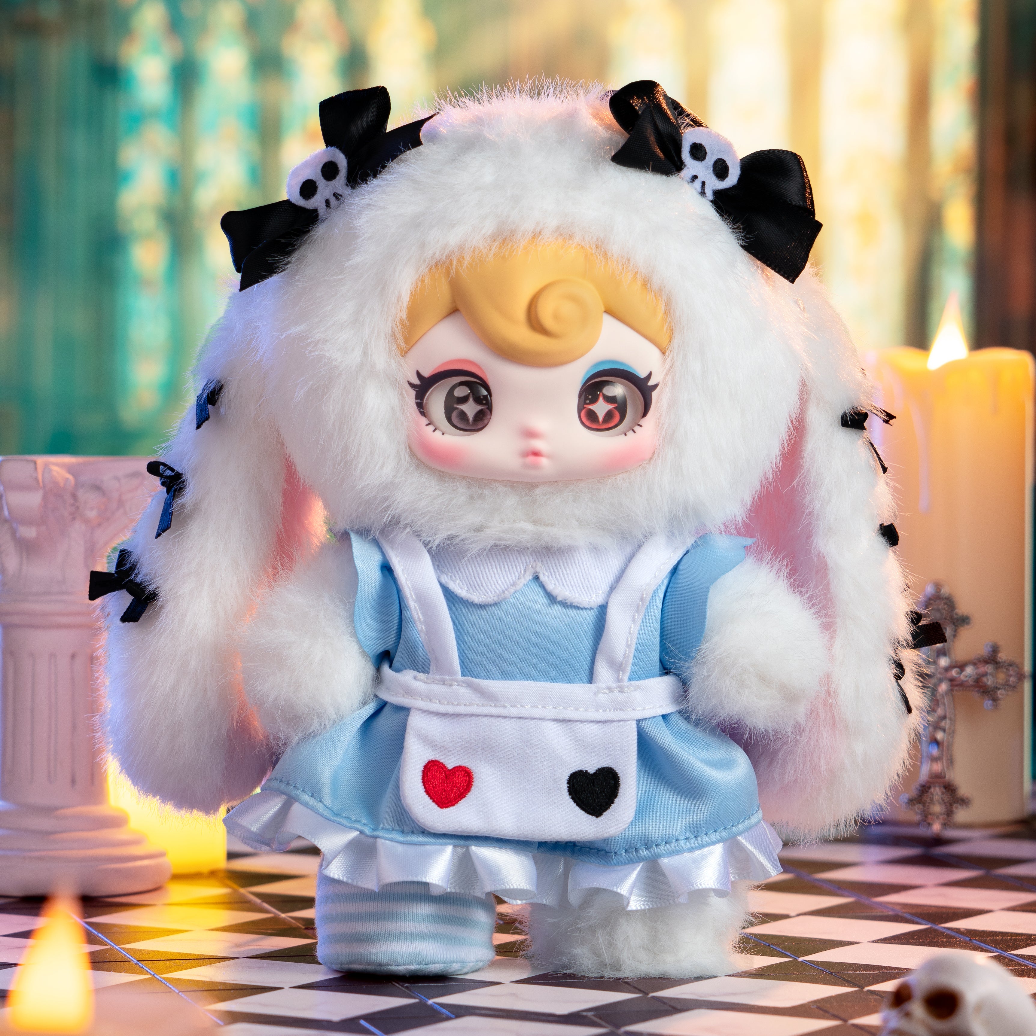 Sunycoco Blind Box featuring various dolls from the Rebellious Sweetheart Series, showcasing unique styles and playful designs.
