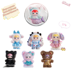 Sunycoco Blind Box featuring various dolls from the Rebellious Sweetheart Series, showcasing unique styles and playful designs.